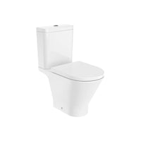 The Gap Vitreous china close-coupled Rimless WC with dual outlet 370 x 655 x 790mm