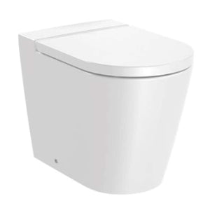 Inspira Round floor standing toilet with Soft-closing SUPRALIT® seat and cover