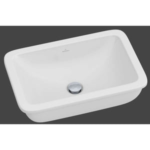 German Villeroy & Boch 616300R1 Loop & Friends Undercounter Basin Size: 540 X 345mm Color:  White Alpin Ceramicplus (R1)