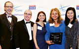 Tourism Cares honored Delta with a Legacy in Travel Philanthropy Award, citing its "tremendous commitment to community, a direct reflection of their culture and values." From left: Steve Diggelmann of Delta Vacations; Jim Magrath, Lauren Faucher and Norma Dean of Delta Air Lines; and Jennie Ho of Delta Vacations.