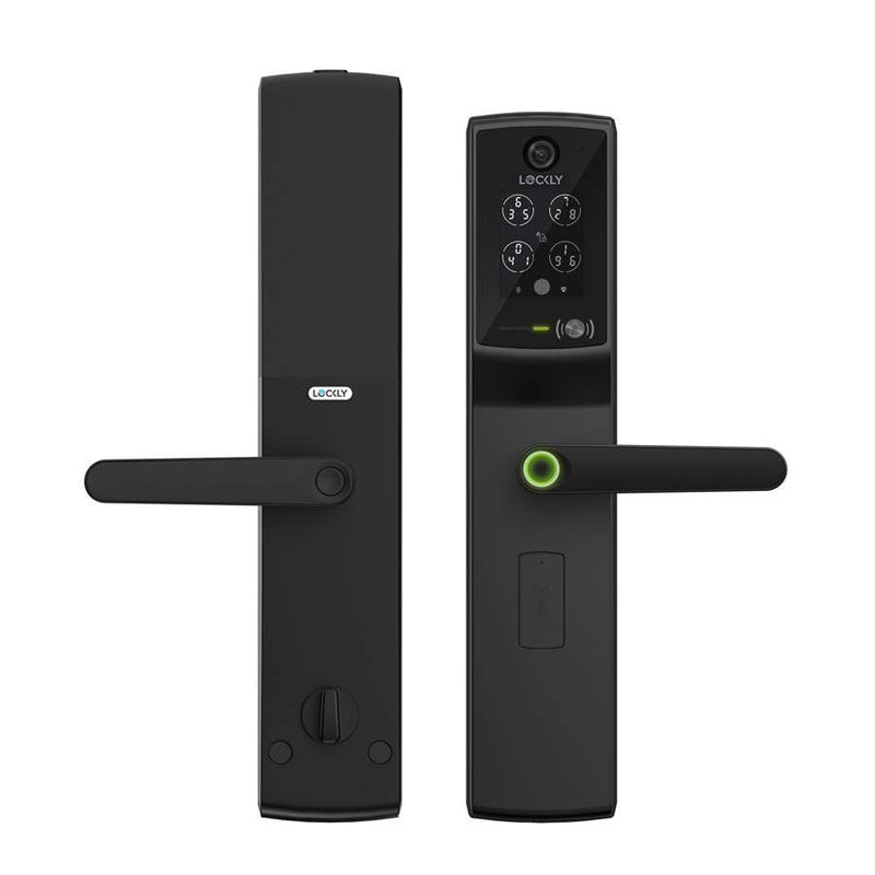 Lockly Vision Lux Mortise Edition PGD898 in Matte Black